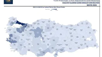 Türkiye'nin ihracat haritası belli oldu