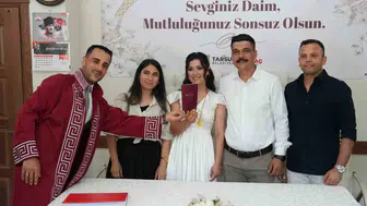 Tarsus’ta evlenmek isteyen çiftler 06.06.2026 tarihine akın etti