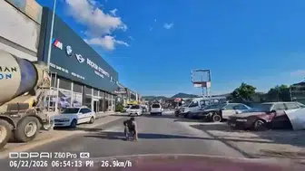 Bursa trafiğinde eşya uğruna saniyelerle gelen ölümden dönüş