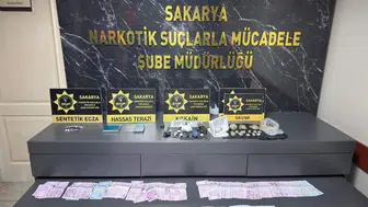 Sakarya merkezli uyuşturucu baskınında iki kişi cezaevine gönderildi