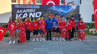 Munzur Çayı sporcular için slalom parkuruna dönüştü