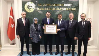 Murat Kurum Kütahya’nın fahri hemşehrisi oldu