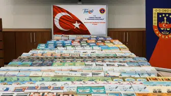 Tuncelili öğrencilerin kütüphaneleri jandarma desteğiyle yenilendi