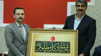 Aşkale Kaymakamı Emre Oğuztürk yeni görevine uğurlandı