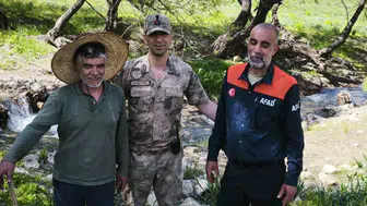 Tunceli'de mantar ararken 12 saat kaybolan vatandaş bulundu
