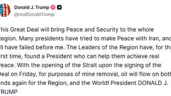 Trump İran ile masaya oturdu Hürmüz Boğazı trafiğe açılıyor