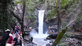 Osmaniye Karaçay Şelalesi doğaseverlerin yeni rotası haline geldi