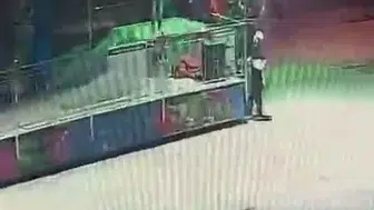 Amasya'da lunapark faciasının güvenlik kamerası görüntüleri ortaya çıktı