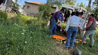 Şemdinli’de motosiklet kazası Sürücü ağır yaralandı