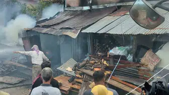 Bingöl Aftor mevkiinde ev yangını paniği