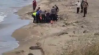 Trabzon'da deniz keyfi faciaya dönüyordu