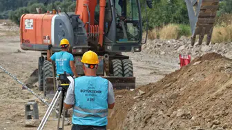 Efeler Kızılçay Bulvarı'nda altyapı seferberliği başladı