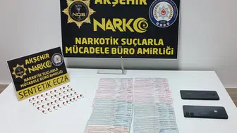 Akşehir’de şüpheli araç durduruldu Bir kişi cezaevine gönderildi