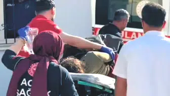 Kahta’da traktör kazası Bir kadın kolunu makineye kaptırdı