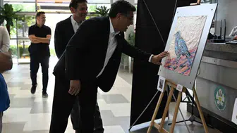 Manisa'da çöpler sanat eserine dönüştü