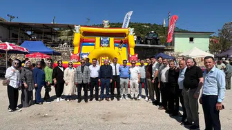 Medetli Köyü sakinleri Hıdırellez coşkusunu siyasetçilerle paylaştı
