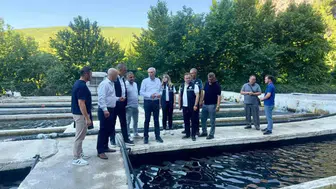 Muğla’daki alabalık tesislerinde geleceğe yönelik kritik görüşme