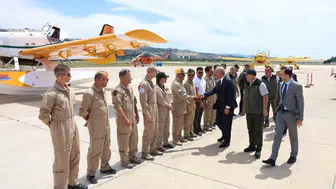 Çanakkale’de yangın nöbeti tutan ekipler denetlendi