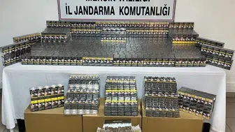 Mersin jandarmasından kaçak sigara operasyonu