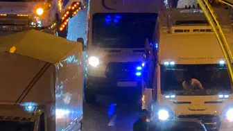 Şampiyonluk kutlamasında ambulansa açılan hayat yolu