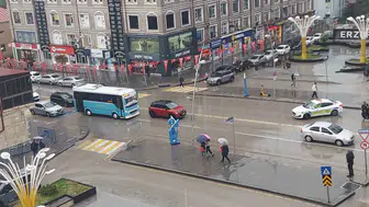 Erzurum için sel ve dolu uyarısı geldi