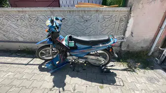 Karaman'da kavşak kazası Motosiklet sürücüsü hastaneye kaldırıldı