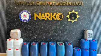 İstanbul’da yarım ton uyuşturucuya baskın