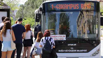 Muğla’da YKS günü öğrencilere ulaşım ücretsiz