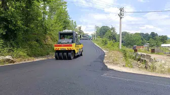 Düzce’de bir köy yolu daha asfaltla yenilendi