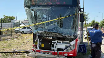Ankara'da EGO otobüsü kazasında bir kişi hayatını kaybetti