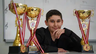 12 yaşındaki Ege tangoda devleşti