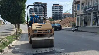 Adıyaman’daki tehlikeli çukur asfaltla kapatıldı