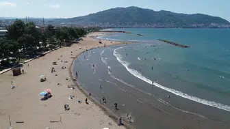 Ordu sahillerinde denize girmek bugün yasaklandı