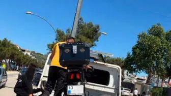 Erdek'te polisten kaçan ehliyetsiz sürücüye rekor ceza