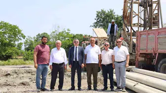 Düzce’de köy suyuna çözüm için sondaj mesaisi