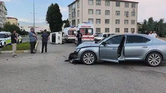 Iğdır'da sabah trafiğinde kaza
