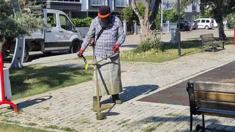 Efeler Belediyesi yaz sıcakları için parklarda önlem alıyor