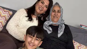Yazar Dilek Cesur annesini son yolculuğuna uğurladı