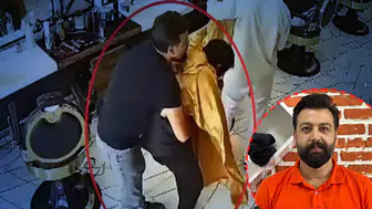 Tıraş koltuğunda korku dolu anlar: Kuaförün soğukkanlı hamlesi faciayı önledi