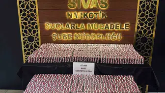 Sivas polisi büyük uyuşturucu sevkiyatını durdurdu