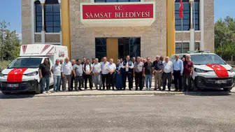 Samsat Belediye Başkanı şahsi bütçesinden iki araç hibe etti