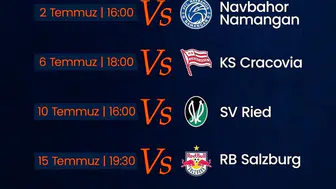 Başakşehir yeni sezon hazırlıklarına maçlarla başlıyor