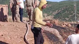 Siirt Baykan'da çöplükten yayılan alevler köylüleri harekete geçirdi