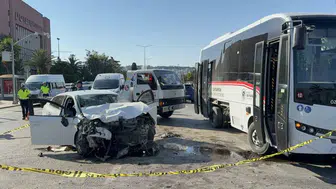 Samsun'da trafik kazası sonucu yedi kişi hastanelik oldu