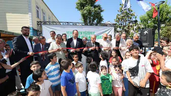 Küçükçekmece'de yenilenen Ahmet Taner Kışlalı Parkı kapılarını açtı