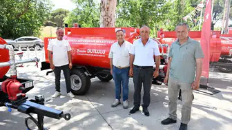 Sarıgöl'ün kırsal mahallelerine yangın önlemi