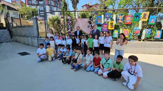 Zonguldaklı miniklerin sanat molası