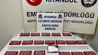 Bayrampaşa trafiğinde 20 kilo kokain yakalandı