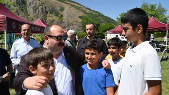 İnönülü çocuklar karneler öncesi bahar şenliğinde buluştu