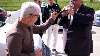 Erzurum düğünlerinin değişmez ismi kimseden bahşişi esirgemiyor